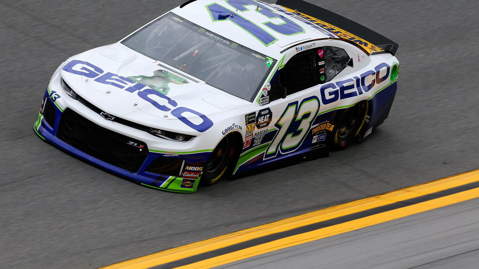 Ty Dillon sneaks away with opening Talladega stage win